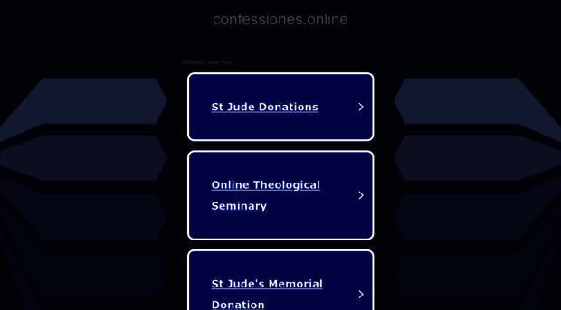 confessiones.online