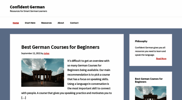 confidentgerman.com