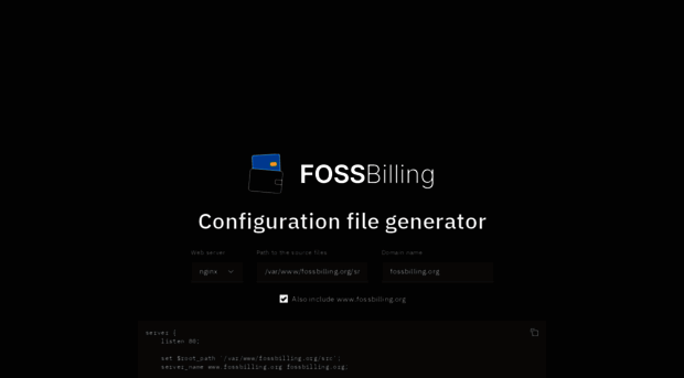 config.fossbilling.org