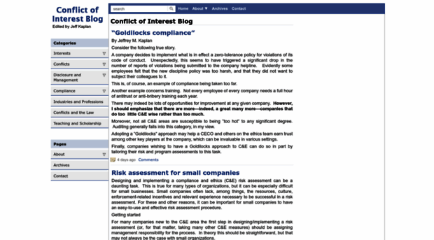 conflictofinterestblog.com