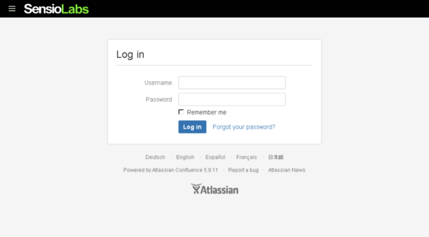confluence.sensiolabs.net