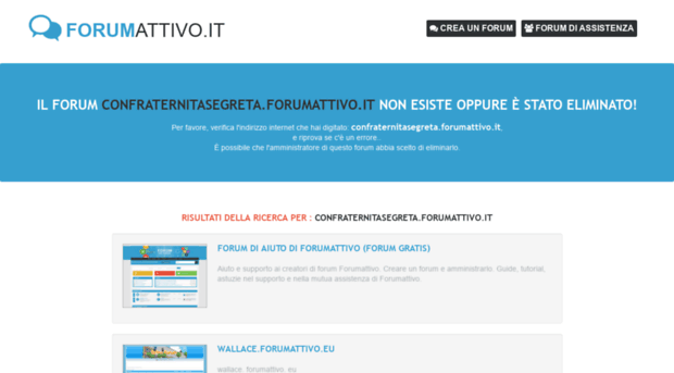 confraternitasegreta.forumattivo.it