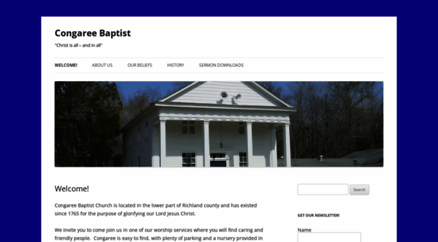 congareebaptist.org