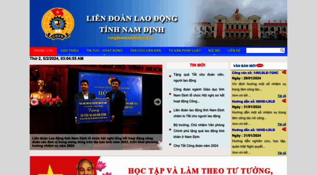 congdoannamdinh.org.vn