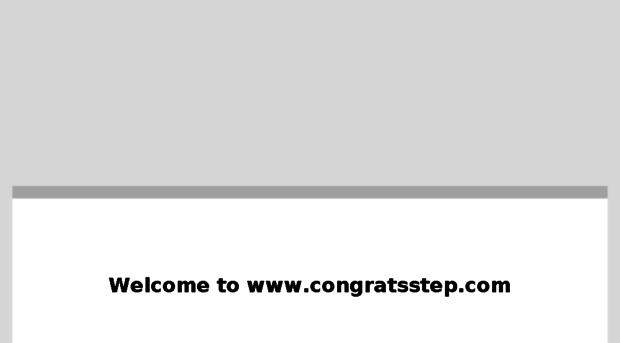 congratsstep.com