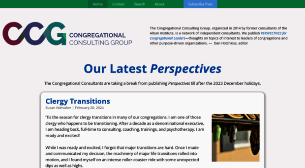 congregationalconsulting.org
