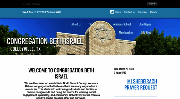 congregationbethisrael.org