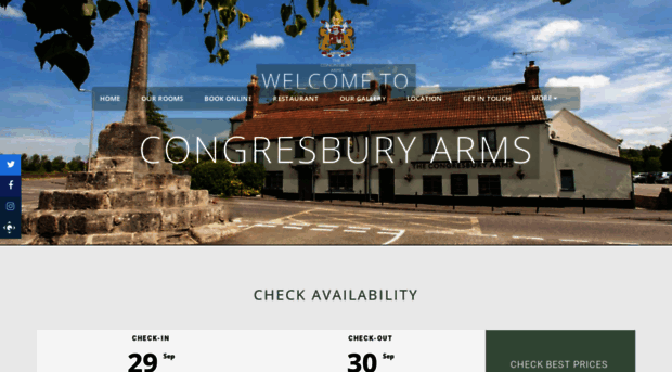 congresburyarms.co.uk