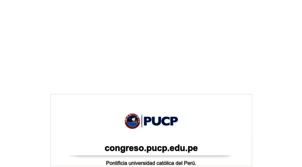 congreso.pucp.edu.pe