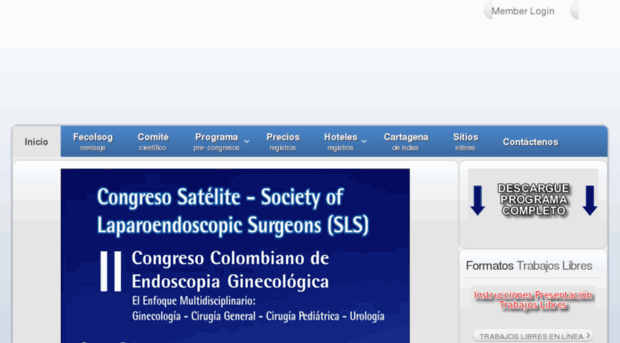 congresocolombianoendoscopia.fecolsog.org