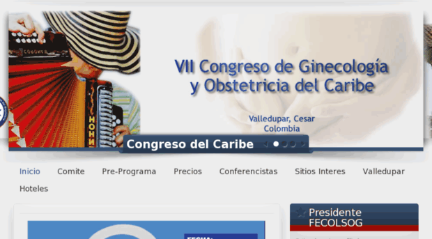 congresoginecologiadelcaribe.fecolsog.org