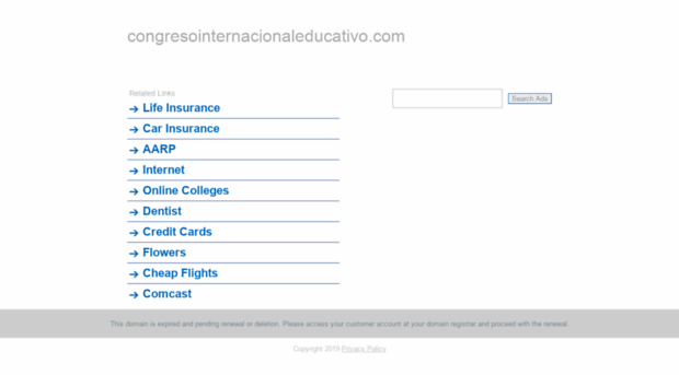congresointernacionaleducativo.com