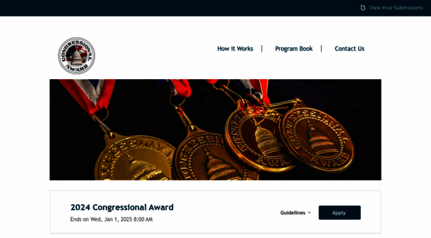 congressionalaward.submittable.com
