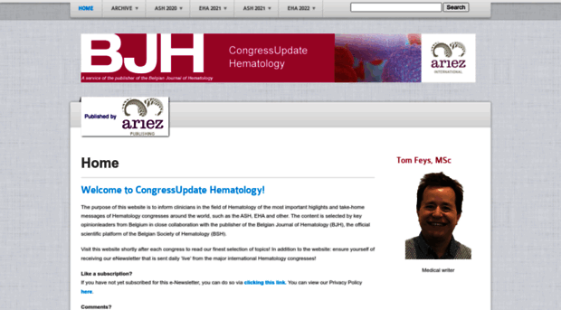 congressupdatehematology.be