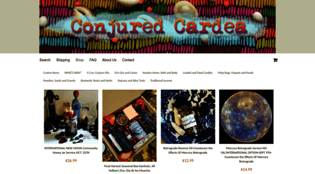 conjuredcardea.indiemade.com
