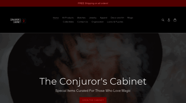 conjurorscabinet.com