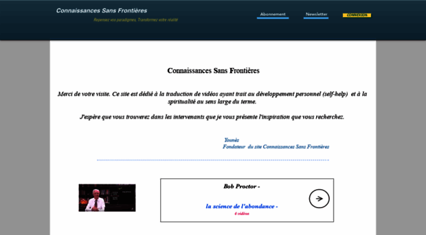 connaissancessansfrontieres.net