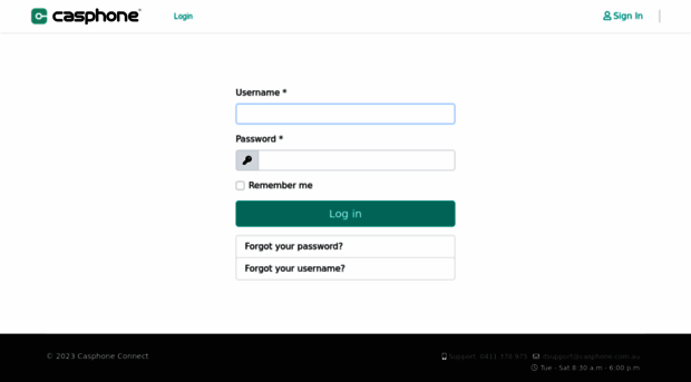 connect.casphone.com.au