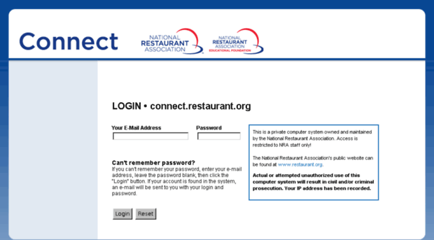 connect.restaurant.org