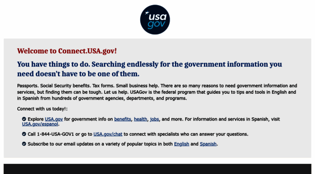 connect.usa.gov