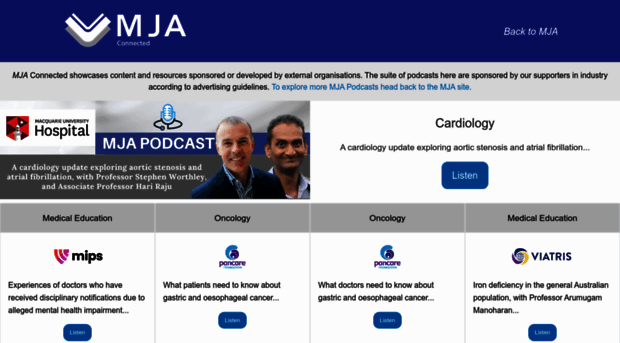 connected.mja.com.au - MJA Connected | Resources deve... - Connected MJA
