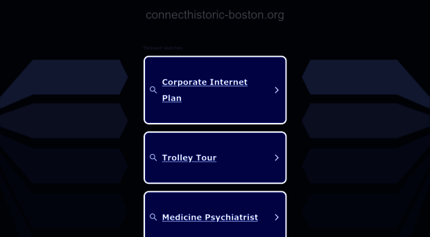 connecthistoric-boston.org