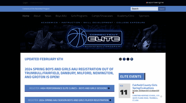 connecticutelitebasketball.com