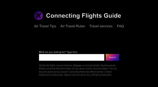connectingflights.info