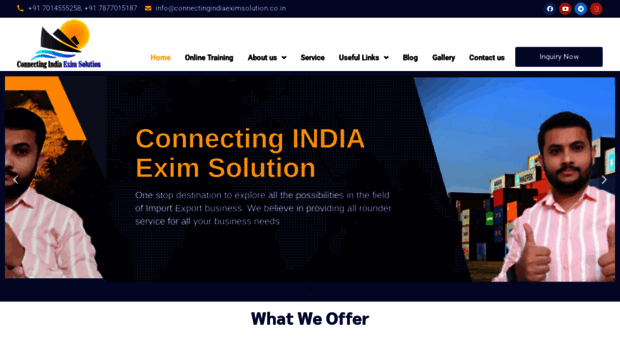 connectingindiaeximsolution.co.in