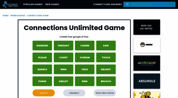 connections-game.com