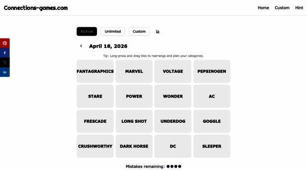 connections-games.com