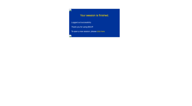 connections.swalife.com - BIG-IP logout page - Connections Swalife