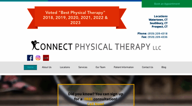 connectphysicaltherapyllc.com