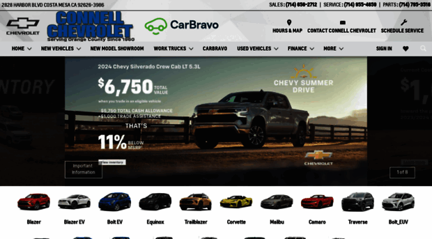 connellchevrolet.net