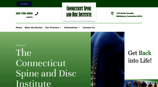 connspine.com