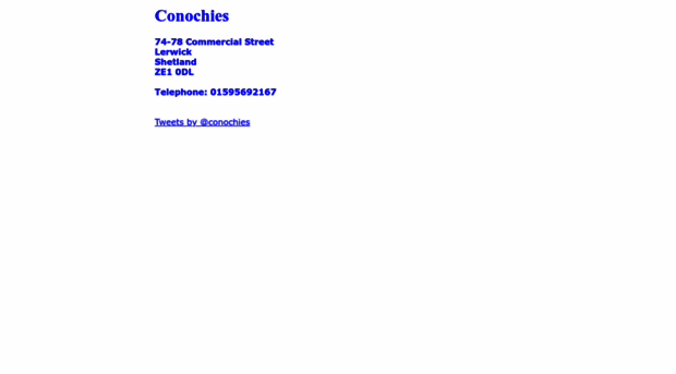 conochies.co.uk