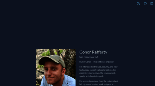 conorrafferty.com - Conor Rafferty - Conor Rafferty