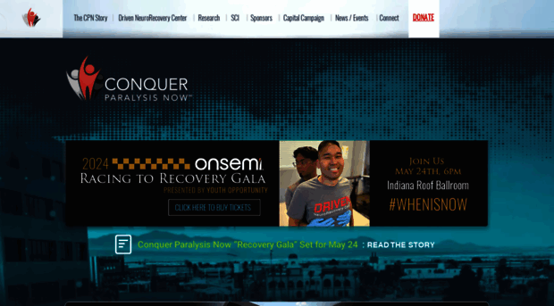 conquerparalysisnow.org