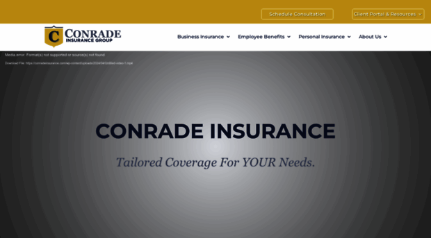 conradeinsurance.com