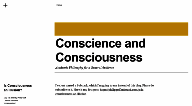 conscienceandconsciousness.com