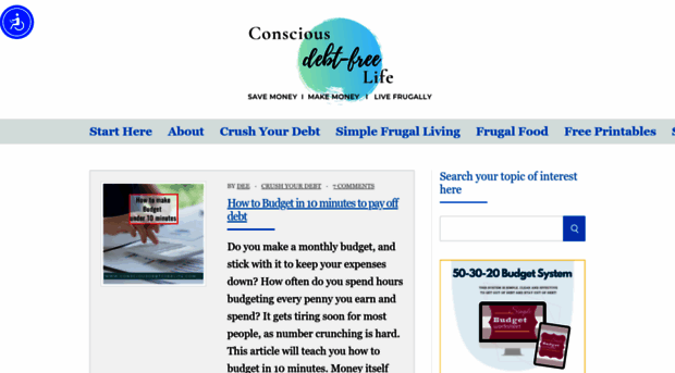 consciousdebtfreelife.com