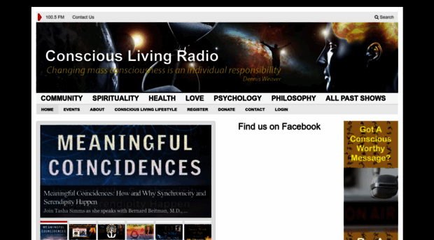 consciouslivingradio.org