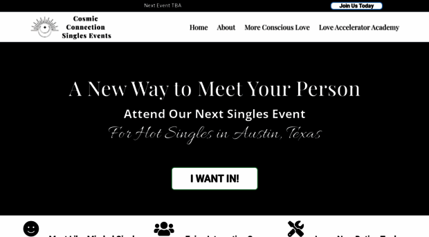conscioussinglesevents.com