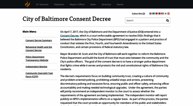 consentdecree-baltimorecity-gov-city-of-baltimore-consent-decr