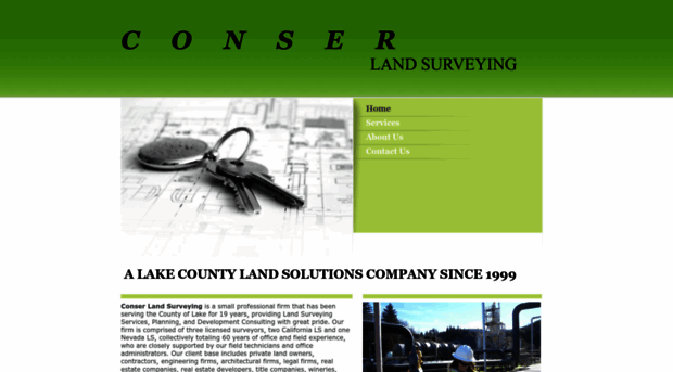 conserlandsurveying.com