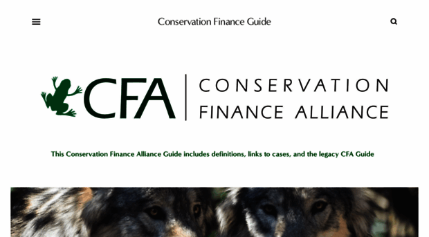 conservationfinance.info