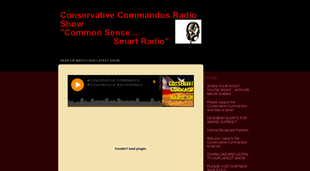 conservativecommandosradioshow.com