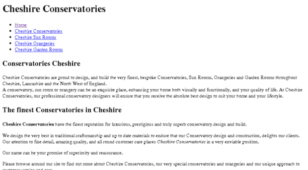 conservatories-cheshire.com
