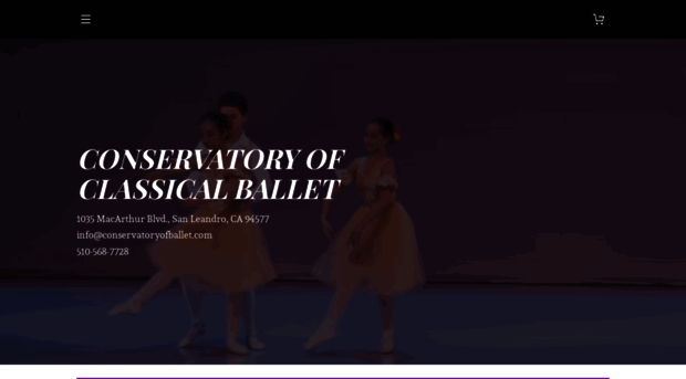 conservatoryofballet.com