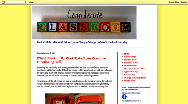 considerateclassroom.blogspot.com